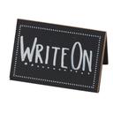 Cal-Mil Blank Chalkboard Write On Tent, 3 x 2 x 2 inch -- 12 per case