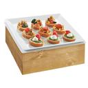 Cal-Mil Reclaimed Wood Cold Concept Cooling Base, 12 x 12 x 4.5 inch