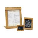 Cal-Mil Madera Sign Holder, 11 x 6 x 13 inch -- 6 per case