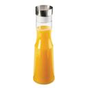 Cal-Mil Clear Polycarbonate 51 Ounce Carafe with Stainless Steel Lid, 4 x 4 x 13 inch -- 3 per case