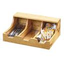 Cal-Mil Madera 3 Section Organizer Caddy, 13.75 x 10 x 5.25 inch