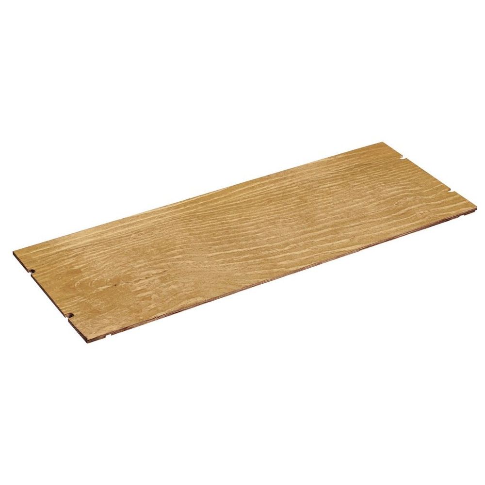 Cal-Mil Madera Reclaimed Wood Rectangle Riser Shelf, 24 x 12 x 0.5 inch