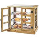 Cal-Mil Madera 13 x 18 inch 3 Tray Paneled Bakery Case, 17 x 25 x 23 inch