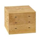 Cal-Mil Madera Reclaimed Wood Square Crate Riser, 12 x 12 x 10 inch