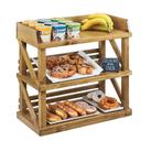 Cal-Mil Reclaimed Wood Madera 3 Tier Shelf Riser, 24 x 12.25 x 24 inch