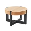Cal-Mil Round Maple Riser, 9.5 inch Dia x 6 inch