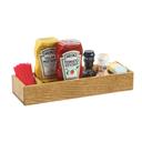 Cal-Mil Madera Reclaimed Wood 3 Section Table Caddy, 15.75 x 5 x 2.5 inch -- 6 per case