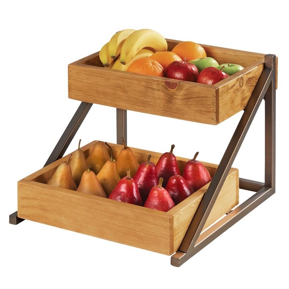 Cal-Mil Sierra 2 Tier Merchandiser, 15.75 x 17 x 13 inch