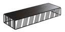 Cal Mil Portland Black Rectangular Riser, 20.125 inch Width x 7 inch Depth x 3.25 inch Height