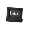 Cal-Mil Oak Cinderwood 3 x 2 inch Chalkboard Sign, 5 x 2.63 x 4.25 inch -- 6 per case