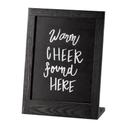 Cal-Mil Oak Cinderwood 8.5 x 11 inch Chalkboard Sign, 10.38 x 4.75 x 13.75 inch -- 6 per case