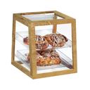 Cal-Mil Madera 2 Tier Display Case, 11.375 x 12.125 x 12.5 inch