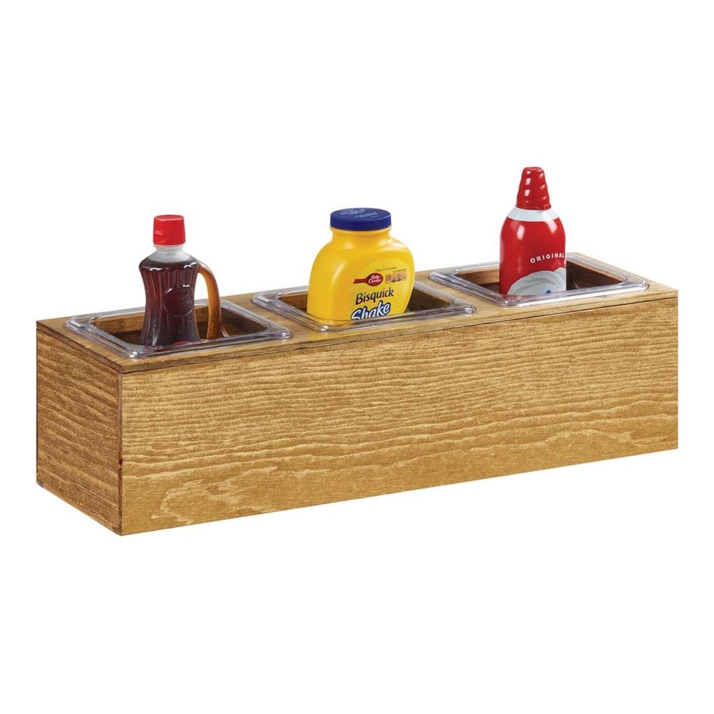 Cal-Mil Madera 1/6 Pan Action Station Unit, 11.75 x 7.5625 x 6.25 inch