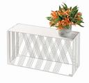 Cal Mil Portland White Rectangular Riser, 20.125 inch Width x 7 inch Depth x 11 inch Height