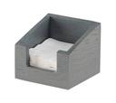 Cal Mil Ashwood Bar Napkin Holder, 6.25 inch Width x 6.25 inch Depth x 5.5 inch Height