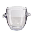 Cal Mil Polycarbonate Ice Bucket, 12.25 inch Dia. x 8.25 inch Height -- 3 per case