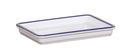 Cal Mil Melamine Serving Tray, 9 inch Width x 6.5 inch Depth x 1 inch Height -- 6 per case