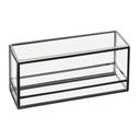 Cal-Mil Monterey Black Rectangle Presentation Case, 5 inch Width x 15 inch Depth x 5 inch Height