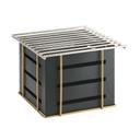 Cal-Mil Empire Black Chafer Alternative, 10 inch Width x 10.25 inch Depth x 7.5 inch Height