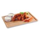 Cal-Mil Finn Natural Wood Effect Rectangular Modular Melamine Tray, 13 inch Width x 9 inch Depth x 0.5 inch Height