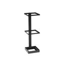 Cal-Mil 3-Tier Black Metal Merchandising Stand, 6.5 inch Width x 7 inch Depth x 20.5 inch Height