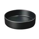 Cal-Mil Hudson Black Raised Rim Melamine Bowl, 10 inch Dia. x 2.5 inch Height