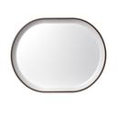 Cal-Mil Hudson Stoneware Oval Melamine Platter, 14 inch Width x 11.25 inch Depth x 1 inch Height -- 3 per case