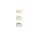 Cal-Mil 3-Tier White Metal Merchandising Stand, 6.5 inch Width x 7 inch Depth x 20.5 inch Height
