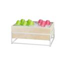 Cal-Mil Blonde Ice Housing with Clear Pan, 20.25 inch Width x 12.5 inch Depth x 9.25 inch Height
