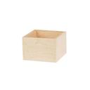 Cal-Mil Blonde Merchandiser Box, 6 inch Width x 6 inch Depth x 4 inch Height -- 4 per case