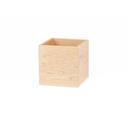 Cal-Mil Blonde Merchandiser Box, 6 inch Width x 6 inch Depth x 6 inch Height -- 4 per case
