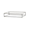 Cal-Mil Metal Rail for 22343-5 Five Tier Cart, 24 inch Width x 16 inch Depth x 0.25 inch Height