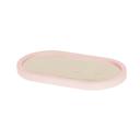 Cal-Mil Blonde Maple Wood Serving Tray with Blush Colored Rim, 7 inch Width x 12 inch Depth x 1 inch Height -- 6 per case
