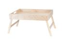 Cal Mil Blonde Room Service Tray with Fold-Out Legs, 22.5 inch Width x 17 inch Depth x 8 inch Height -- 3 per case