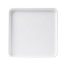 Cal Mil Hudson White Square Melamine Plate, 11 inch Width x 11 inch Depth x 0.5 inch Height -- 6 per case