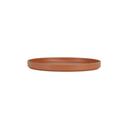 Cal-Mil Hudson Terra Cotta Low Rim Melamine Plate, 10.25 inch Dia. x 1 inch Height -- 6 per case
