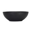 Cal Mil Sedona Black Melamine Bowl, 6.5 inch Dia. x 2.25 inch Height -- 6 per case
