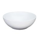 Cal-Mil Sedona White Melamine Bowl, 6.5 inch Dia. x 2.25 inch Height -- 6 per case