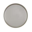 Cal-Mil Hudson Ash Raised Rim Melamine Plate, 12 inch Dia. x 1.5 inch Height