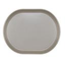 Cal-Mil Hudson Ash Oval Melamine Platter, 14 inch Width X11.25 inch Depth x 1 inch Height