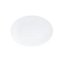 Cal-Mil Classic Coupe White Oval Melamine Platter, 7.75 inch Width x 10.75 inch Depth x 1.25 inch Height