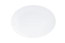 Cal Mil Classic Coupe White Oval Melamine Platter, 7.75 inch Width x 10.75 inch Depth x 1.25 inch Height