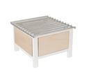Cal Mil Blonde Maple Wood Chafer Alternative, 10 inch Width x 10 inch Depth x 6.75 inch Height