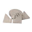 Cal-Mil Aspen Wood Knock Down Riser Display, 10 inch Dia. x 8 inch Height