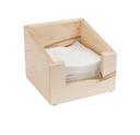 Cal Mil Blonde Bar Napkin Holder , 6.25 inch Width x 6.25 inch Depth x 5.5 inch Height