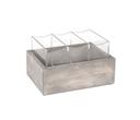 Cal Mil Aspen Flatware Display, 9 inch Width x 6 inch Depth x 5.25 inch Height