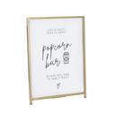 Cal-Mil Heritage Signage with Rectangle Frame, 8.5 inch Width x 1 inch Depth x 11 inch Height -- 3 per case