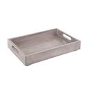 Cal-Mil Aspen Accent Room Service Tray, 16 inch Width x 13 inch Depth x 2.25 inch Height -- 2 per case