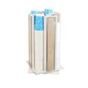 Cal-Mil Blonde Revolving Cup and Lid Organizer, 9.25 inch Width x 9.25 inch Depth x 18 inch Height