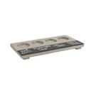 Cal-Mil Aspen Write-On Taster Board, 12 x 6 x 0.5 inch